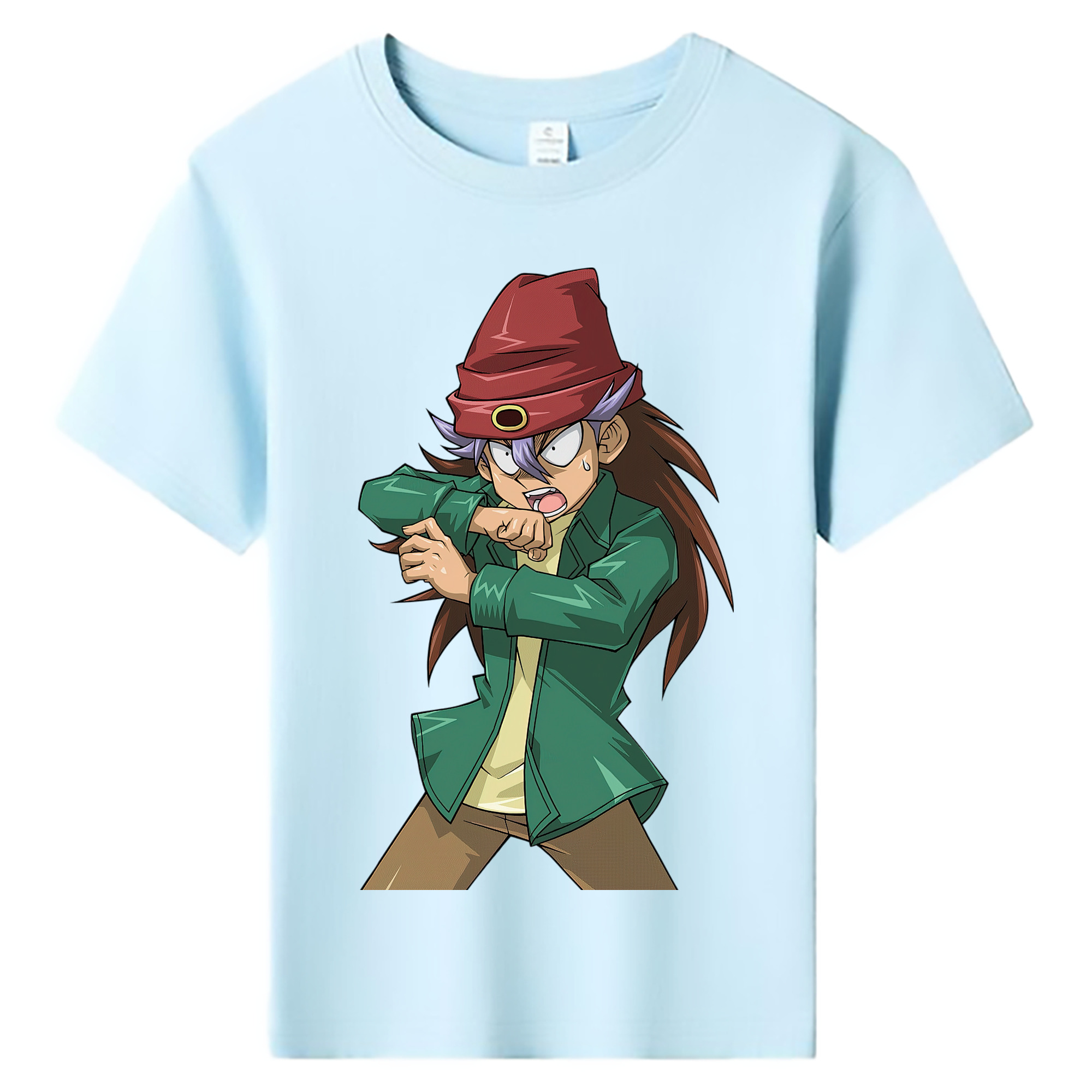 （画像用） 遊☆戯☆王 Yu-Gi-Oh! 綿100％キッズTシャツ（フロントプリント）